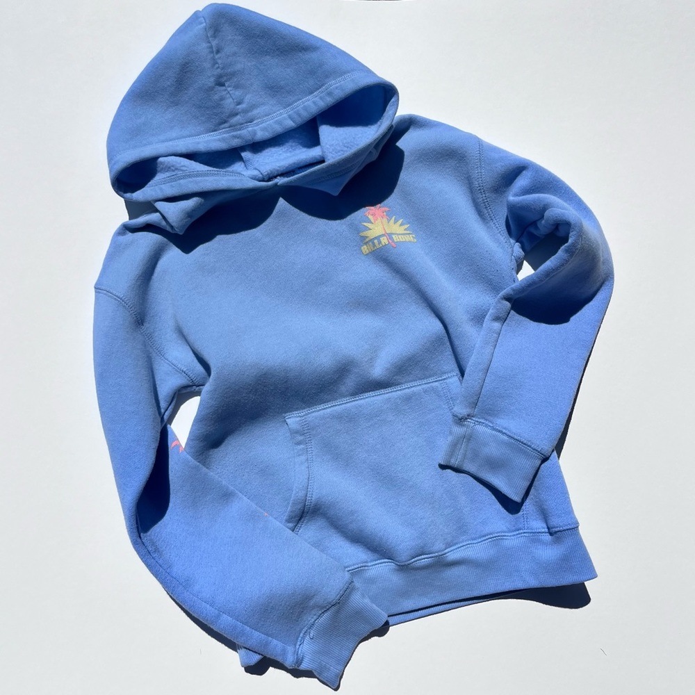 Girls Billabong Hoodie, Light Blue Size L